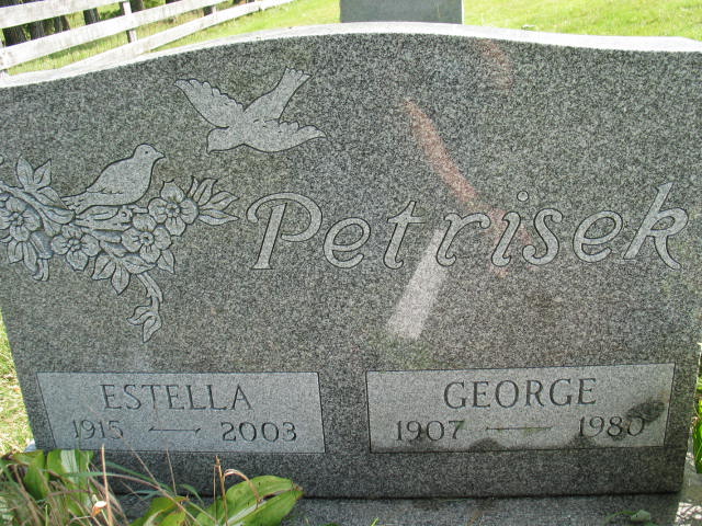 Estella and George Petrisek